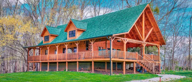 Meadowlark Lodge Front Side View Meadowlark Lodge Front Side View